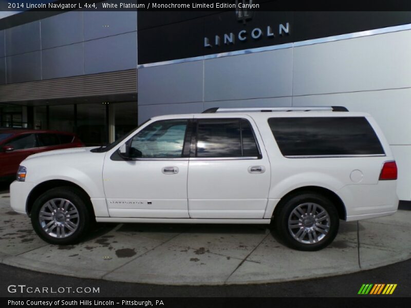  2014 Navigator L 4x4 White Platinum