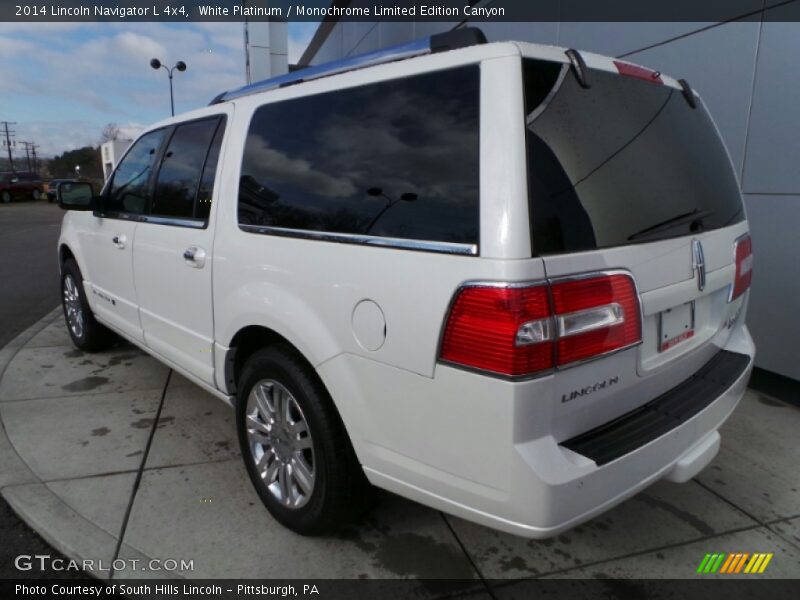 White Platinum / Monochrome Limited Edition Canyon 2014 Lincoln Navigator L 4x4