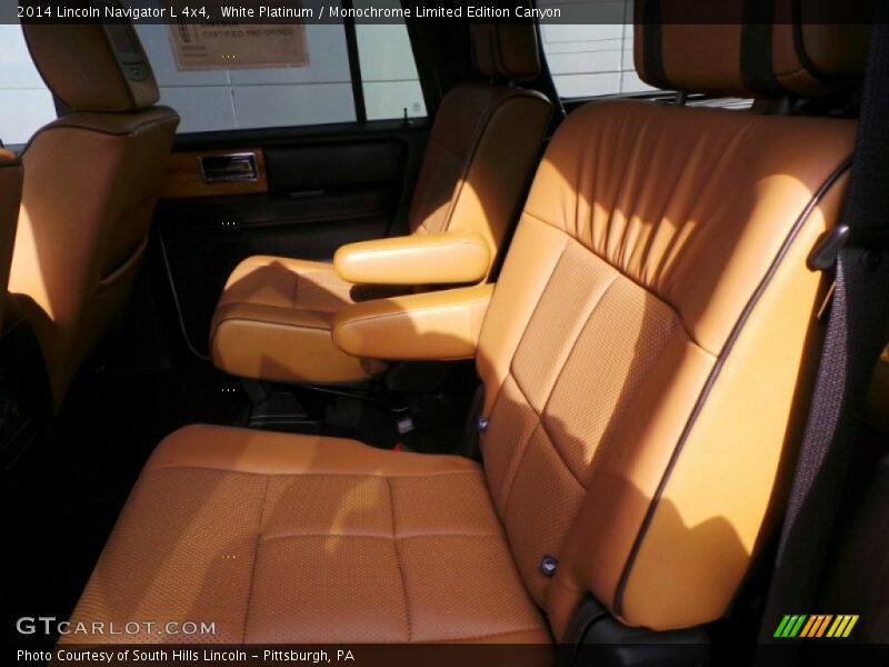 Rear Seat of 2014 Navigator L 4x4