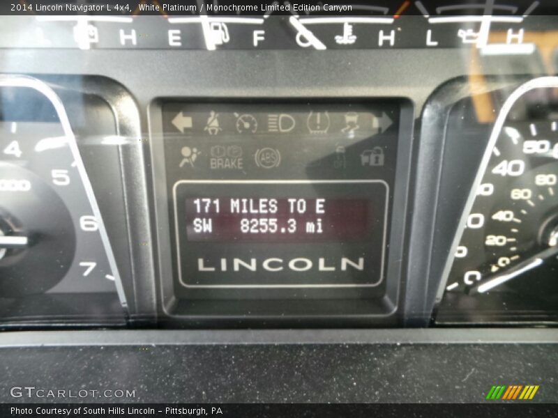 White Platinum / Monochrome Limited Edition Canyon 2014 Lincoln Navigator L 4x4