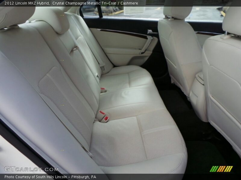 Crystal Champagne Metallic Tri-Coat / Cashmere 2012 Lincoln MKZ Hybrid
