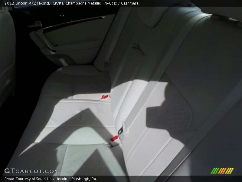 Crystal Champagne Metallic Tri-Coat / Cashmere 2012 Lincoln MKZ Hybrid