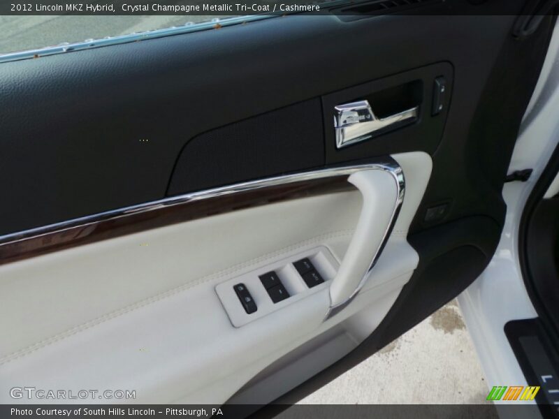 Crystal Champagne Metallic Tri-Coat / Cashmere 2012 Lincoln MKZ Hybrid