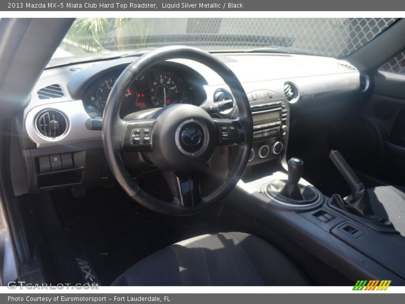 Black Interior - 2013 MX-5 Miata Club Hard Top Roadster 