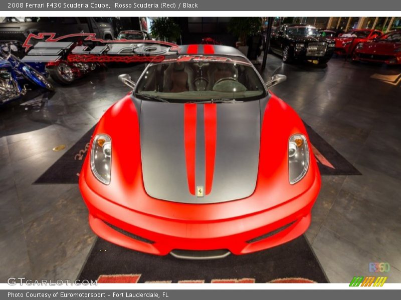 Rosso Scuderia (Red) / Black 2008 Ferrari F430 Scuderia Coupe