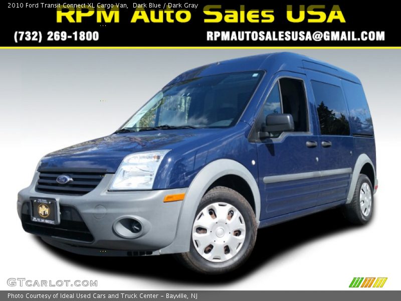 Dark Blue / Dark Gray 2010 Ford Transit Connect XL Cargo Van