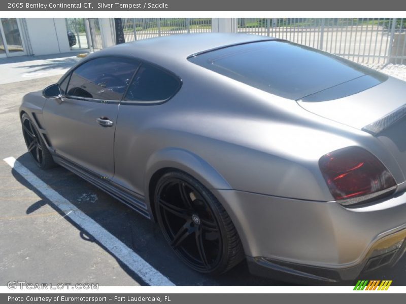 Silver Tempest / Saddle 2005 Bentley Continental GT