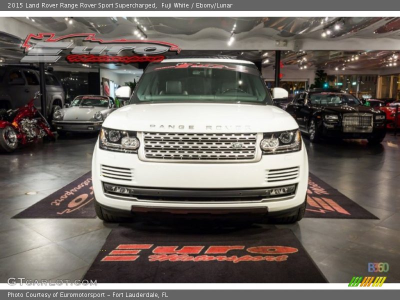 Fuji White / Ebony/Lunar 2015 Land Rover Range Rover Sport Supercharged