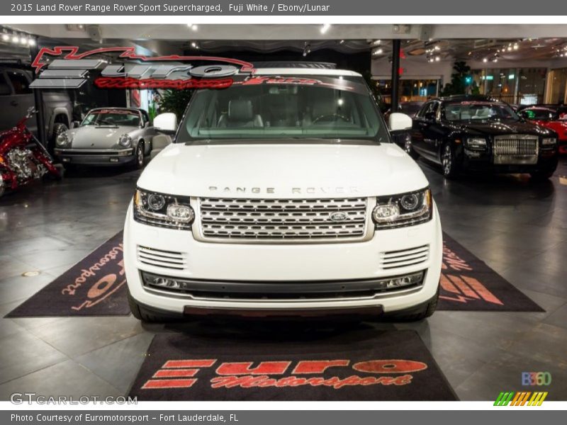 Fuji White / Ebony/Lunar 2015 Land Rover Range Rover Sport Supercharged