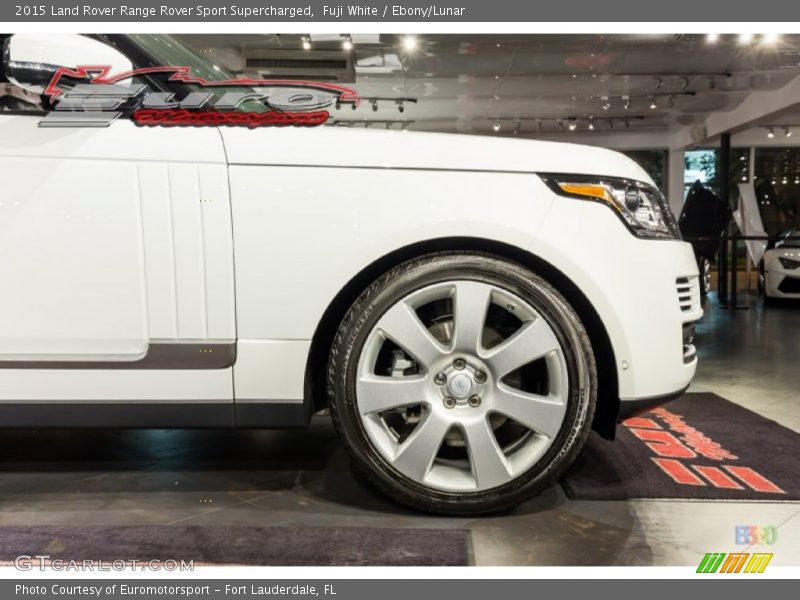 Fuji White / Ebony/Lunar 2015 Land Rover Range Rover Sport Supercharged