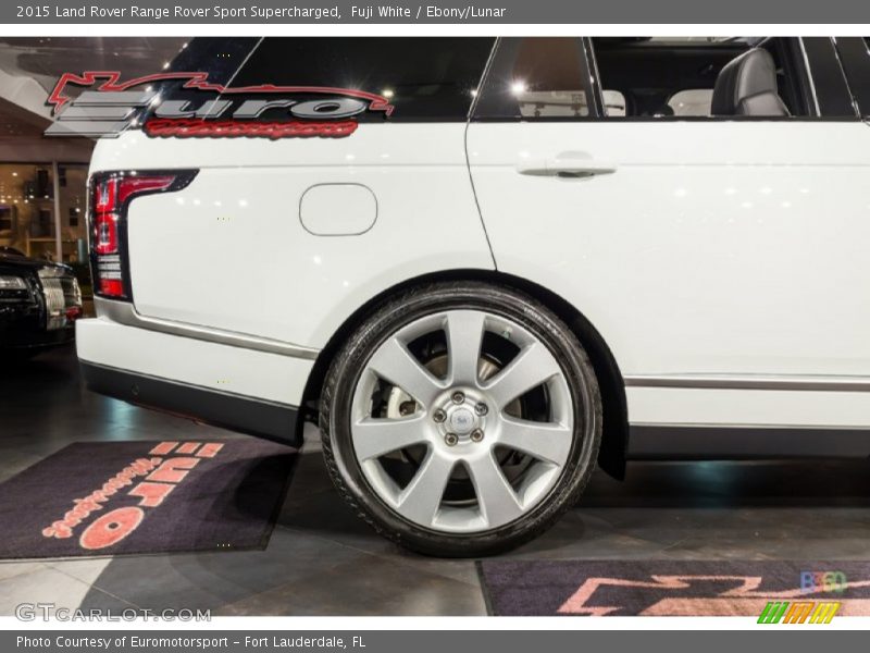Fuji White / Ebony/Lunar 2015 Land Rover Range Rover Sport Supercharged