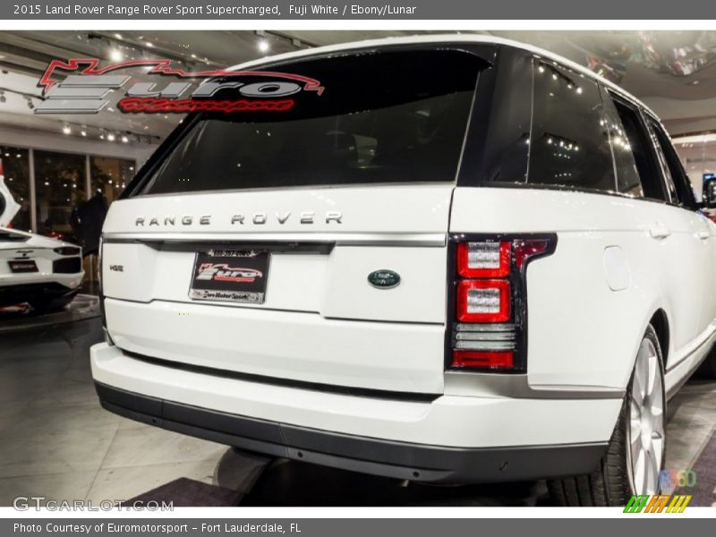 Fuji White / Ebony/Lunar 2015 Land Rover Range Rover Sport Supercharged