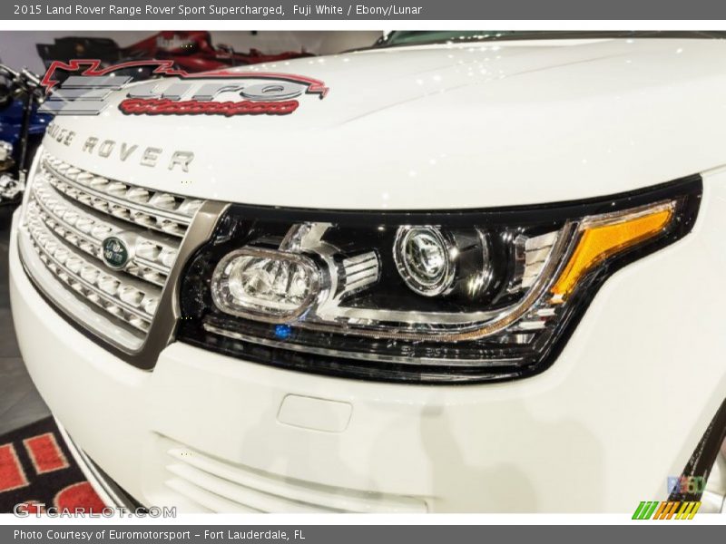 Fuji White / Ebony/Lunar 2015 Land Rover Range Rover Sport Supercharged