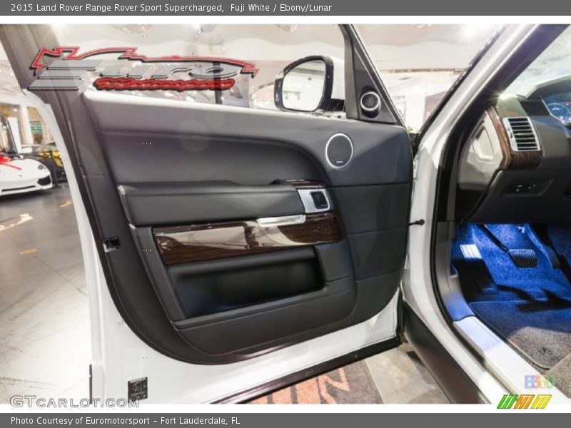 Fuji White / Ebony/Lunar 2015 Land Rover Range Rover Sport Supercharged