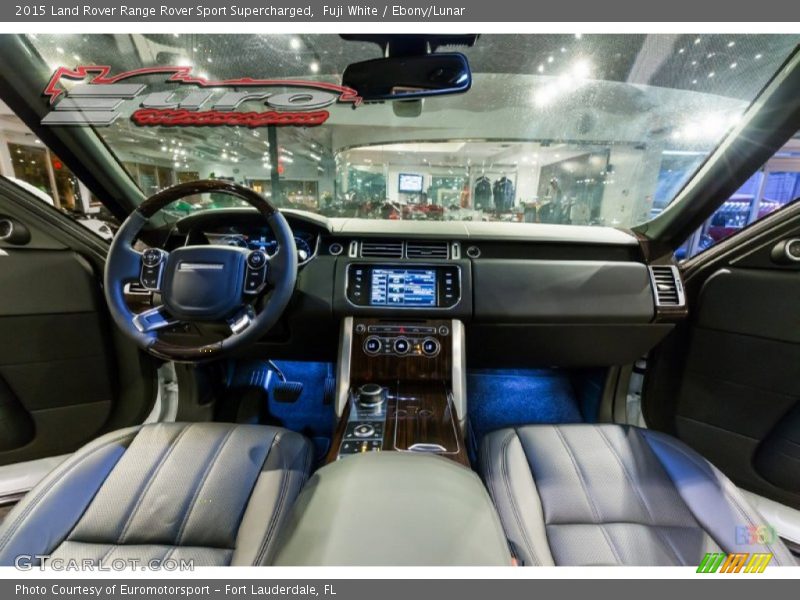 Fuji White / Ebony/Lunar 2015 Land Rover Range Rover Sport Supercharged