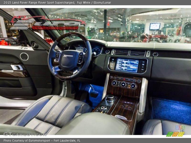 Fuji White / Ebony/Lunar 2015 Land Rover Range Rover Sport Supercharged