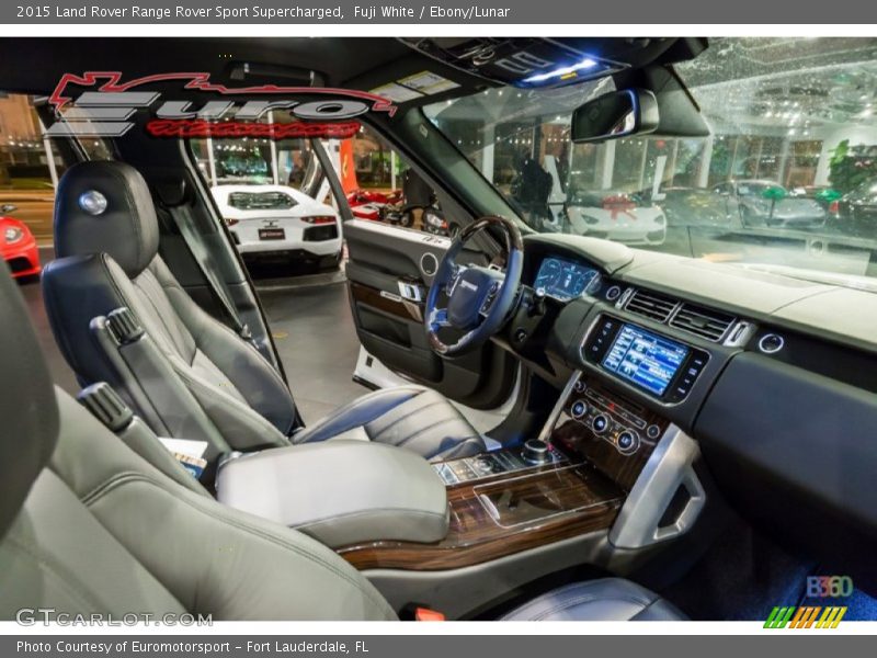 Fuji White / Ebony/Lunar 2015 Land Rover Range Rover Sport Supercharged