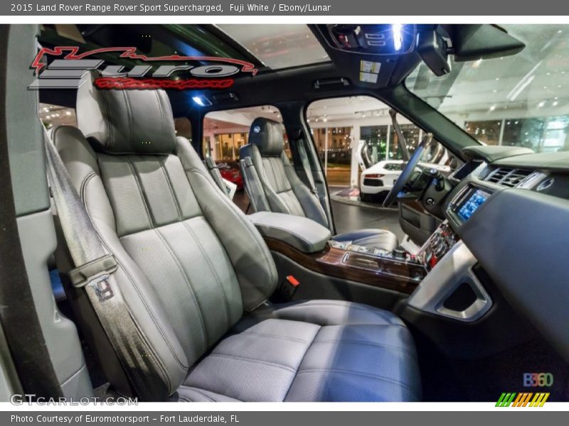 Fuji White / Ebony/Lunar 2015 Land Rover Range Rover Sport Supercharged