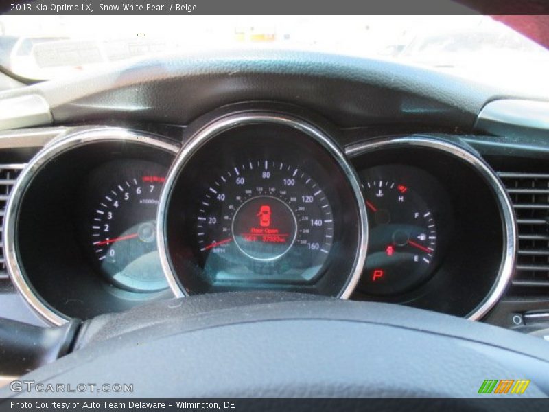 Snow White Pearl / Beige 2013 Kia Optima LX