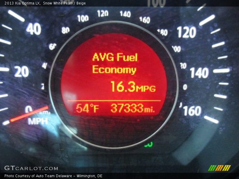 Snow White Pearl / Beige 2013 Kia Optima LX