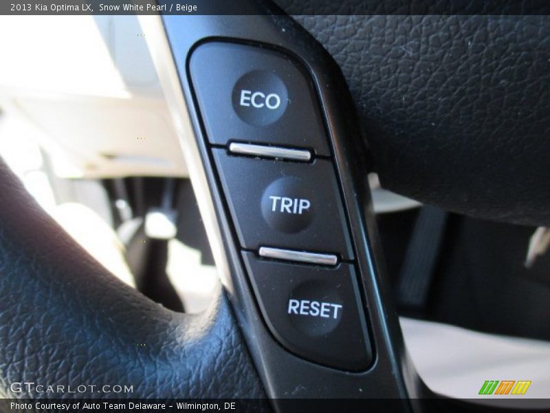 Snow White Pearl / Beige 2013 Kia Optima LX
