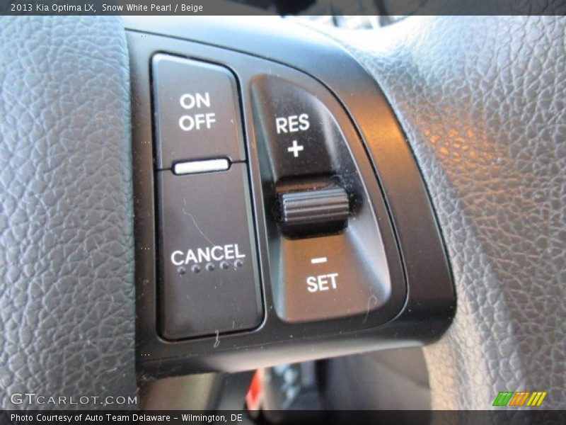 Snow White Pearl / Beige 2013 Kia Optima LX