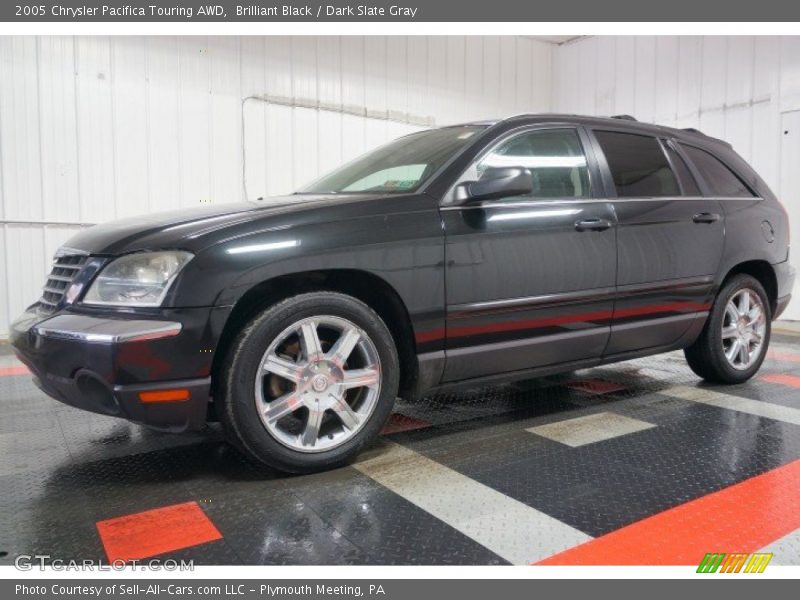 Brilliant Black / Dark Slate Gray 2005 Chrysler Pacifica Touring AWD