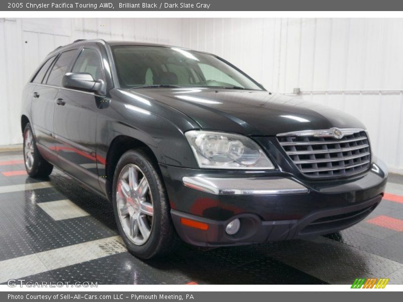 Brilliant Black / Dark Slate Gray 2005 Chrysler Pacifica Touring AWD
