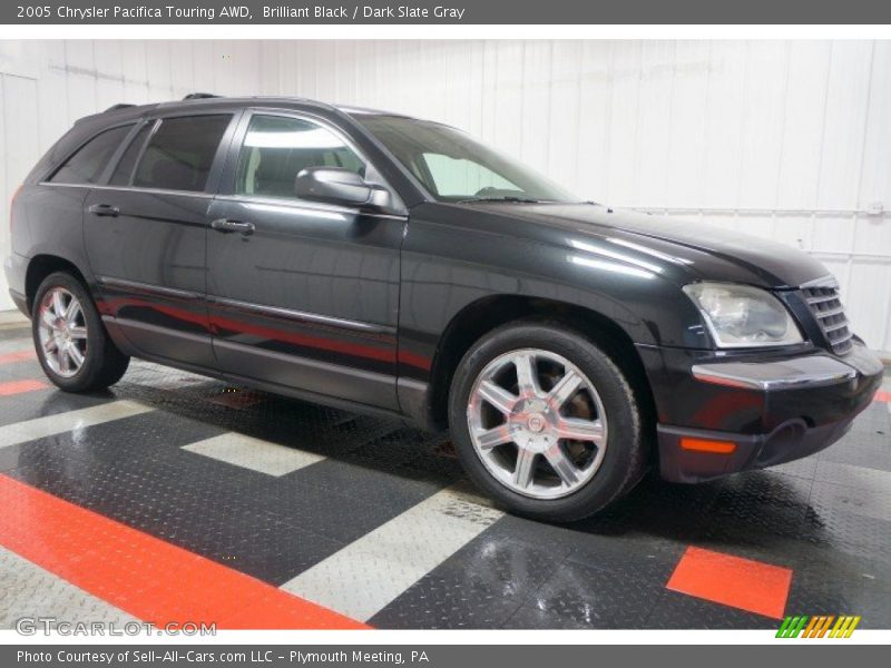 Brilliant Black / Dark Slate Gray 2005 Chrysler Pacifica Touring AWD