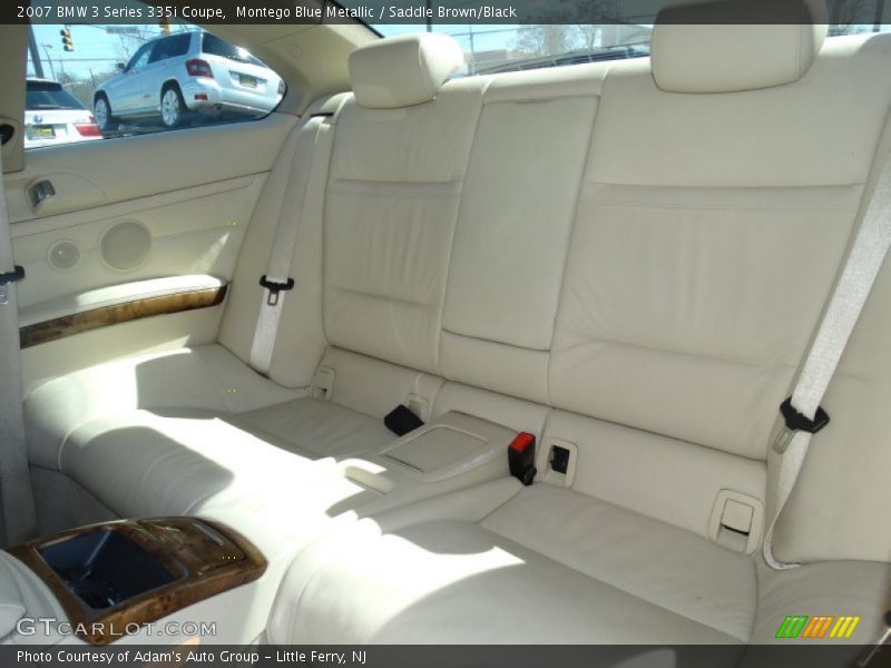 Montego Blue Metallic / Saddle Brown/Black 2007 BMW 3 Series 335i Coupe