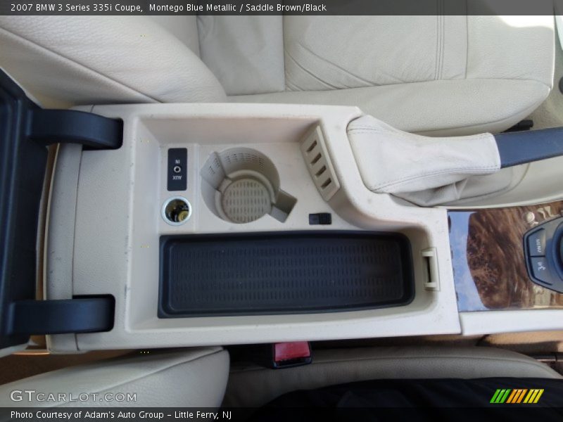 Montego Blue Metallic / Saddle Brown/Black 2007 BMW 3 Series 335i Coupe
