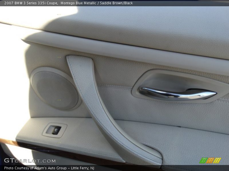 Montego Blue Metallic / Saddle Brown/Black 2007 BMW 3 Series 335i Coupe