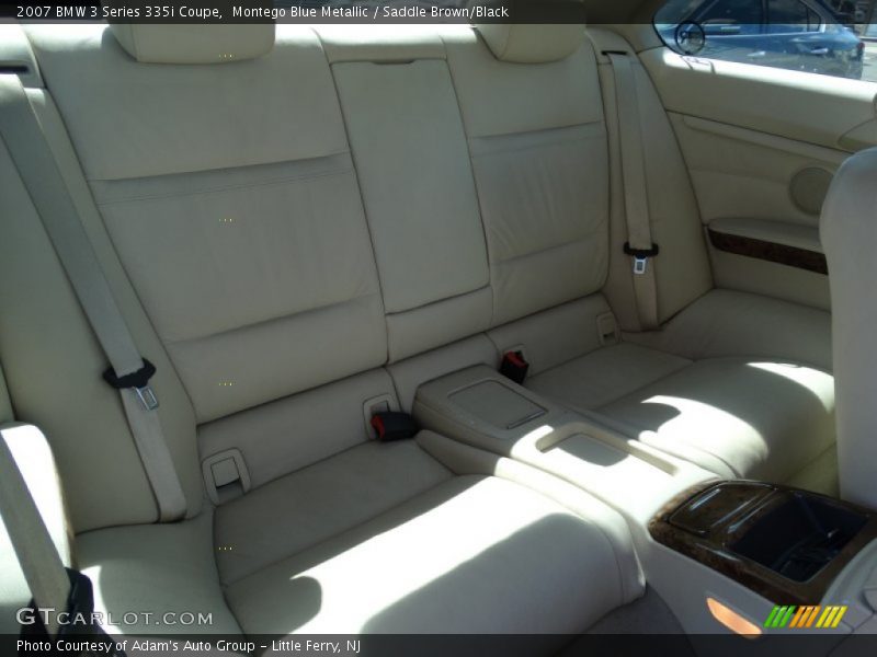 Montego Blue Metallic / Saddle Brown/Black 2007 BMW 3 Series 335i Coupe