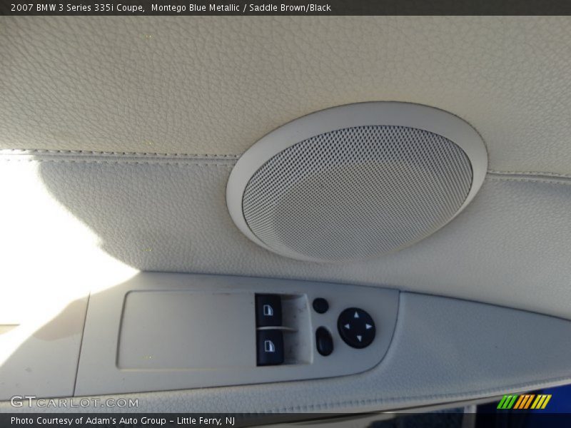 Montego Blue Metallic / Saddle Brown/Black 2007 BMW 3 Series 335i Coupe
