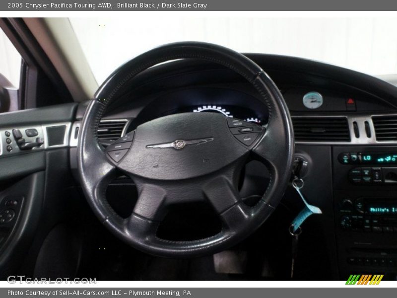 Brilliant Black / Dark Slate Gray 2005 Chrysler Pacifica Touring AWD