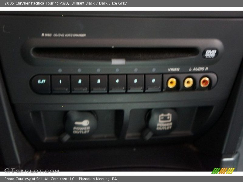 Brilliant Black / Dark Slate Gray 2005 Chrysler Pacifica Touring AWD