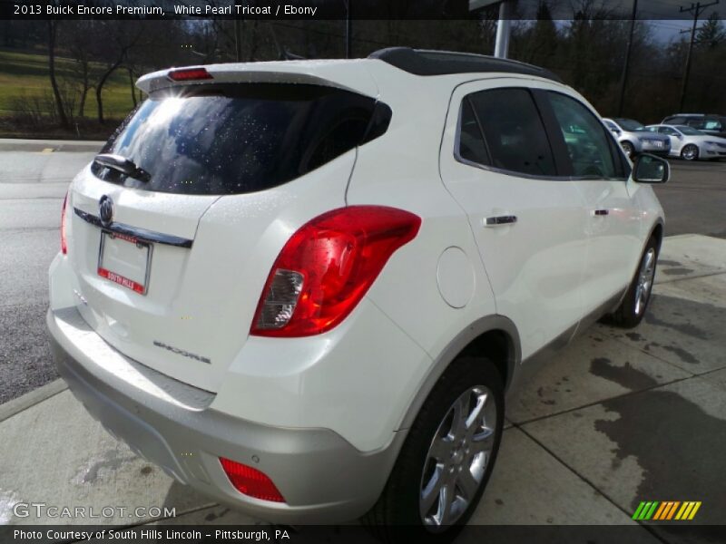 White Pearl Tricoat / Ebony 2013 Buick Encore Premium