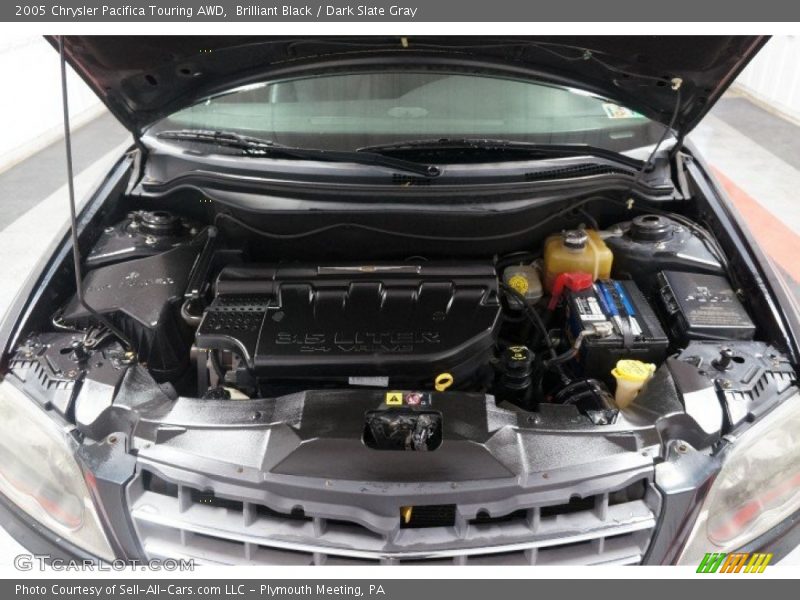 Brilliant Black / Dark Slate Gray 2005 Chrysler Pacifica Touring AWD