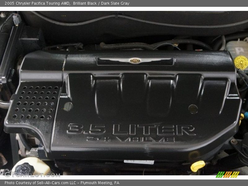 Brilliant Black / Dark Slate Gray 2005 Chrysler Pacifica Touring AWD