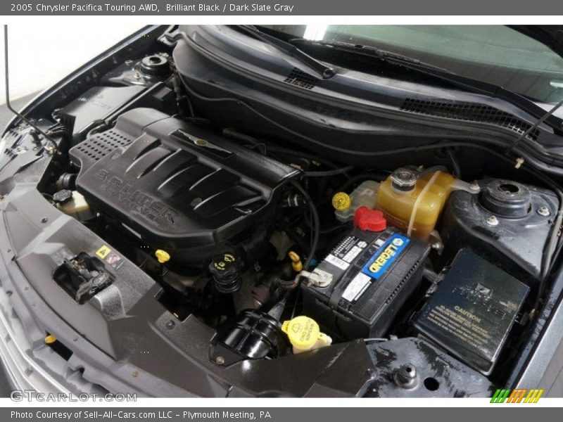Brilliant Black / Dark Slate Gray 2005 Chrysler Pacifica Touring AWD