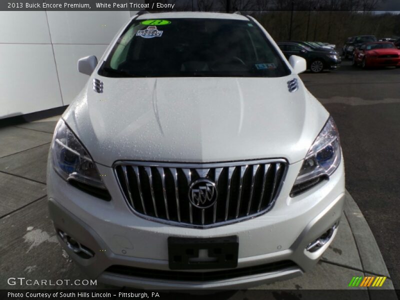 White Pearl Tricoat / Ebony 2013 Buick Encore Premium