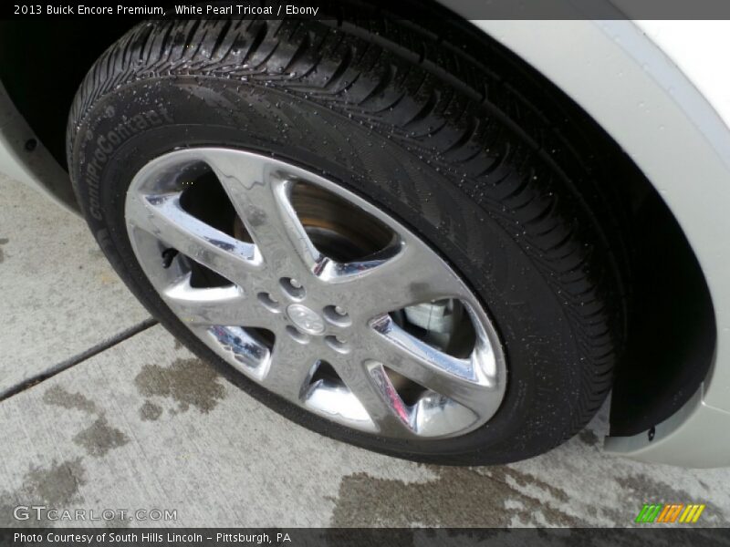 White Pearl Tricoat / Ebony 2013 Buick Encore Premium