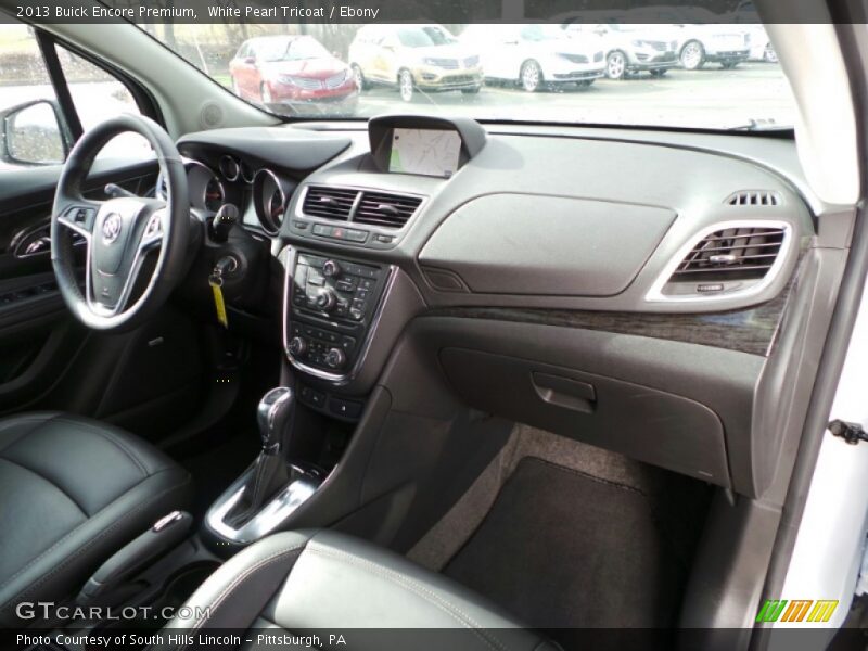 White Pearl Tricoat / Ebony 2013 Buick Encore Premium