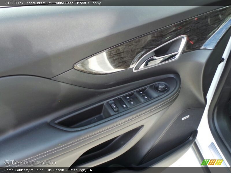 White Pearl Tricoat / Ebony 2013 Buick Encore Premium