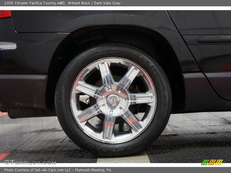 Brilliant Black / Dark Slate Gray 2005 Chrysler Pacifica Touring AWD