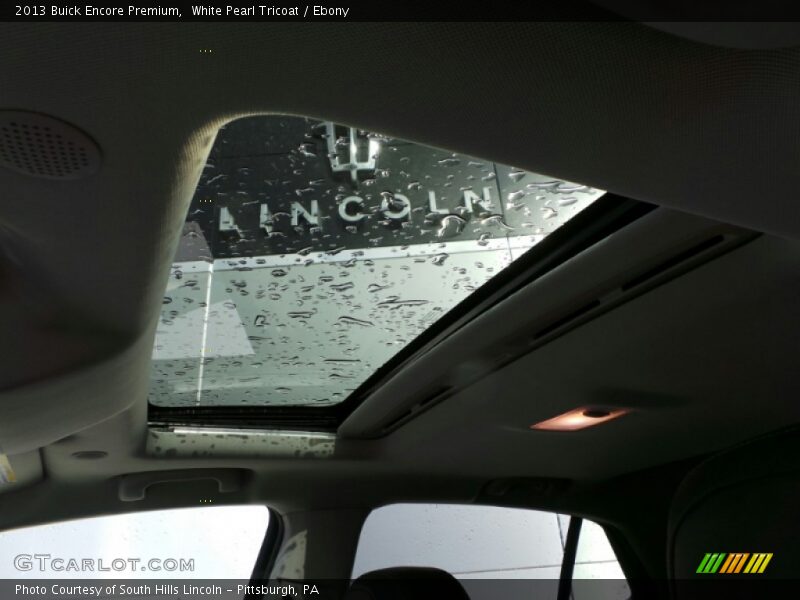 White Pearl Tricoat / Ebony 2013 Buick Encore Premium