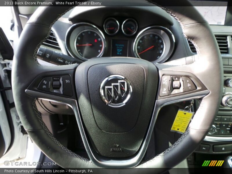 White Pearl Tricoat / Ebony 2013 Buick Encore Premium