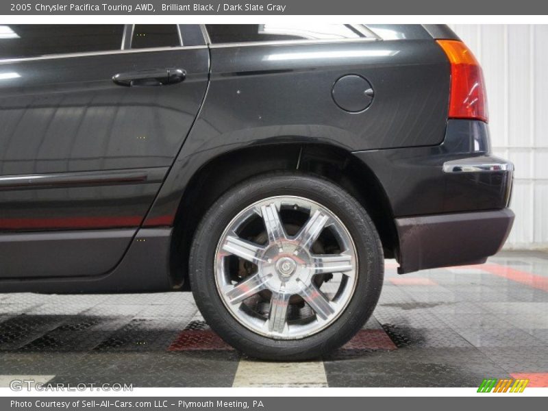 Brilliant Black / Dark Slate Gray 2005 Chrysler Pacifica Touring AWD