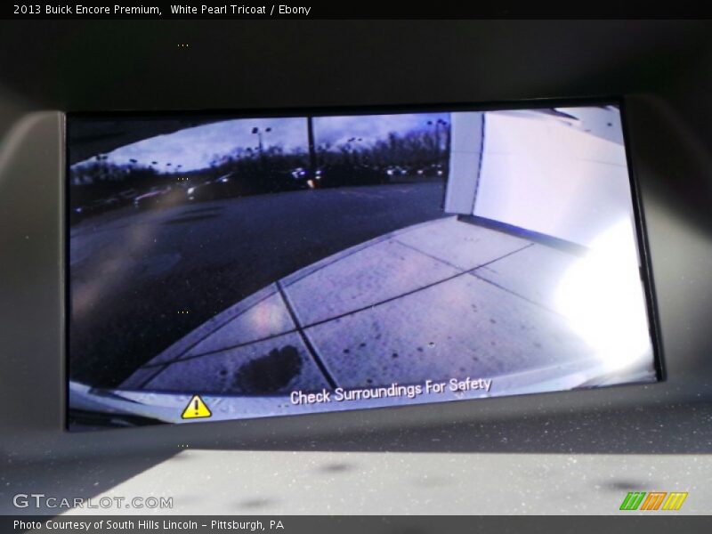 White Pearl Tricoat / Ebony 2013 Buick Encore Premium