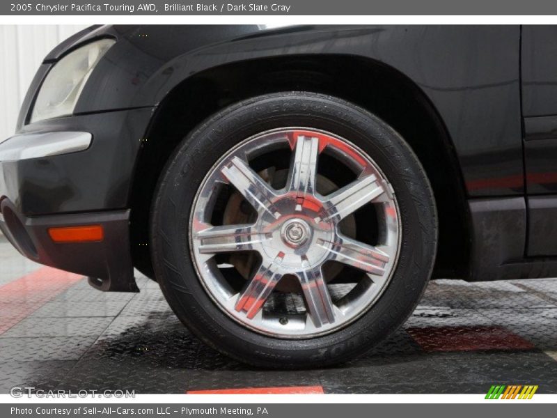 Brilliant Black / Dark Slate Gray 2005 Chrysler Pacifica Touring AWD